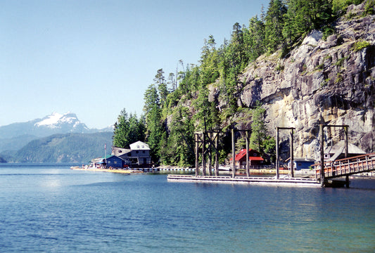 239 Gilford Island Kayaking and Boating Map