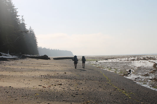 Conquering the Nootka Trail. Well, not really.