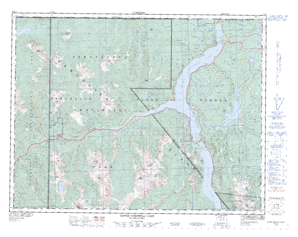 092F13 Upper Campbell Lake