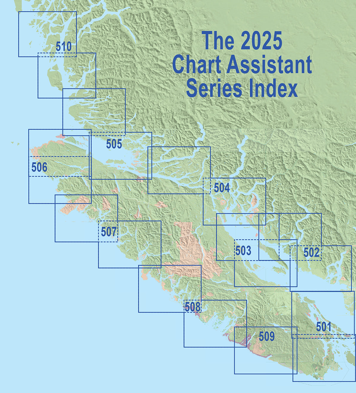 503 Texada/Courtenay Inside Passage Chart Assistant