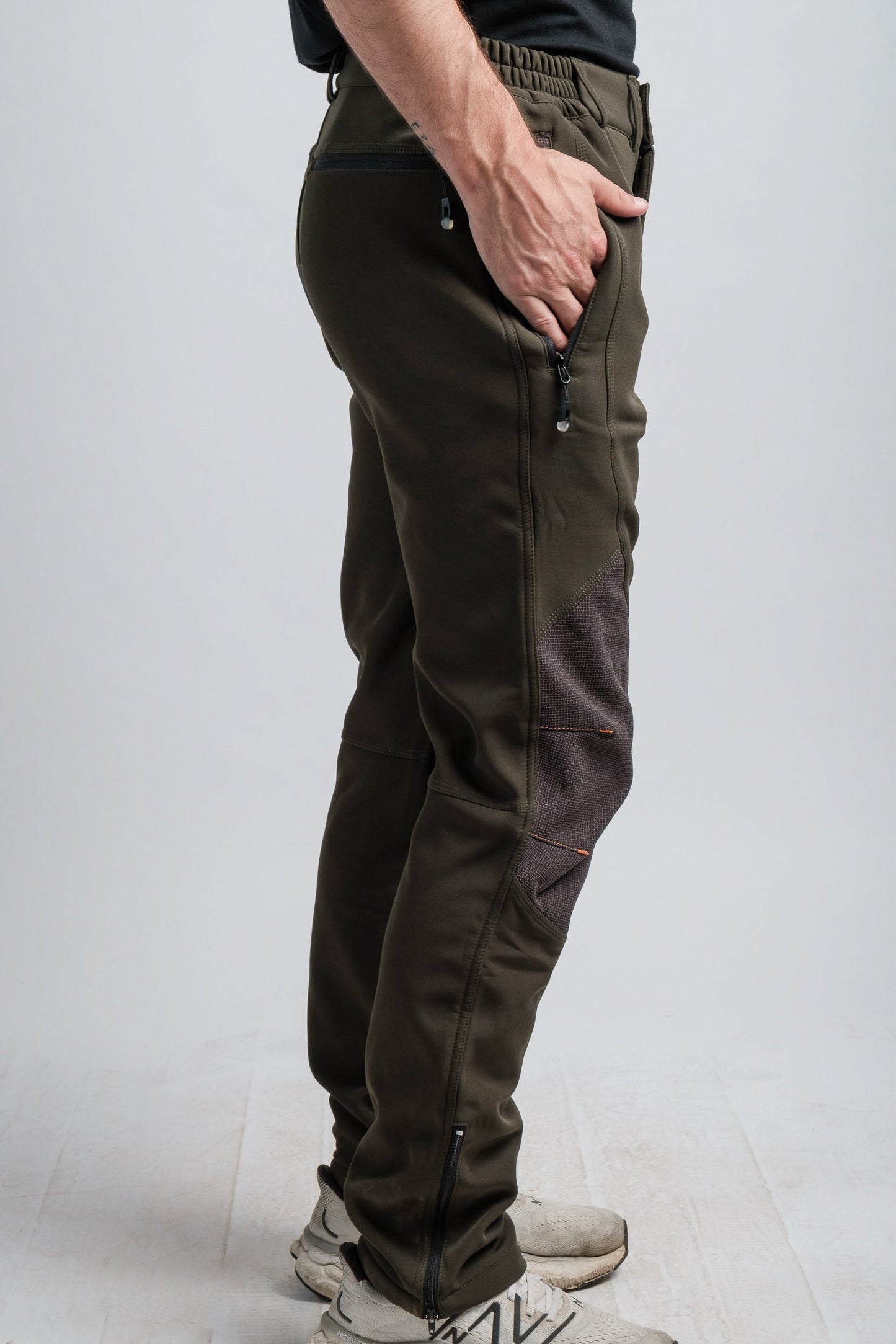 Men's Green Adventure Water Resistant Pants