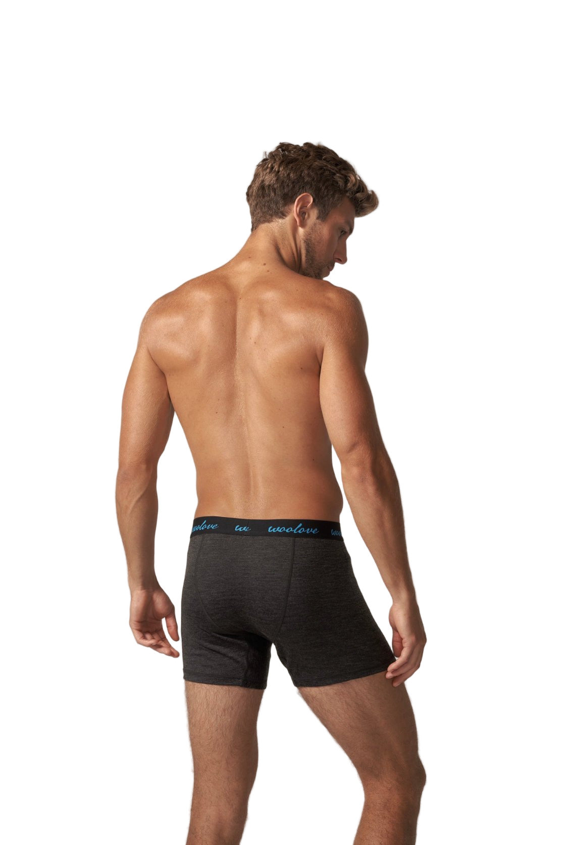 Men's 100% Merino Wool Boxer Brief Underwear
