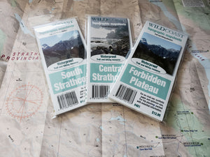 601 Strathcona Provincial Park Mapsheet 3-Pack