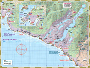 212 West Coast Trail North Trail and Marine Map