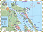 219 North Gulf Islands Kayaking and Boating Map