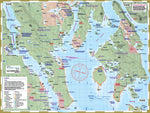 233 Discovery Islands South Kayaking and Boating Map