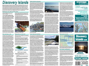 233 Discovery Islands South Kayaking and Boating Map