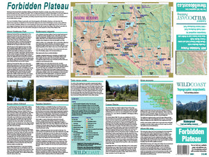 401 - Forbidden Plateau / Strathcona Provincial Park Topographic Trail Map