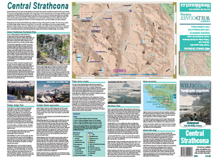 403 Central Strathcona Provincial Park Topographic Trail Map