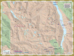 403 Central Strathcona Provincial Park Topographic Trail Map